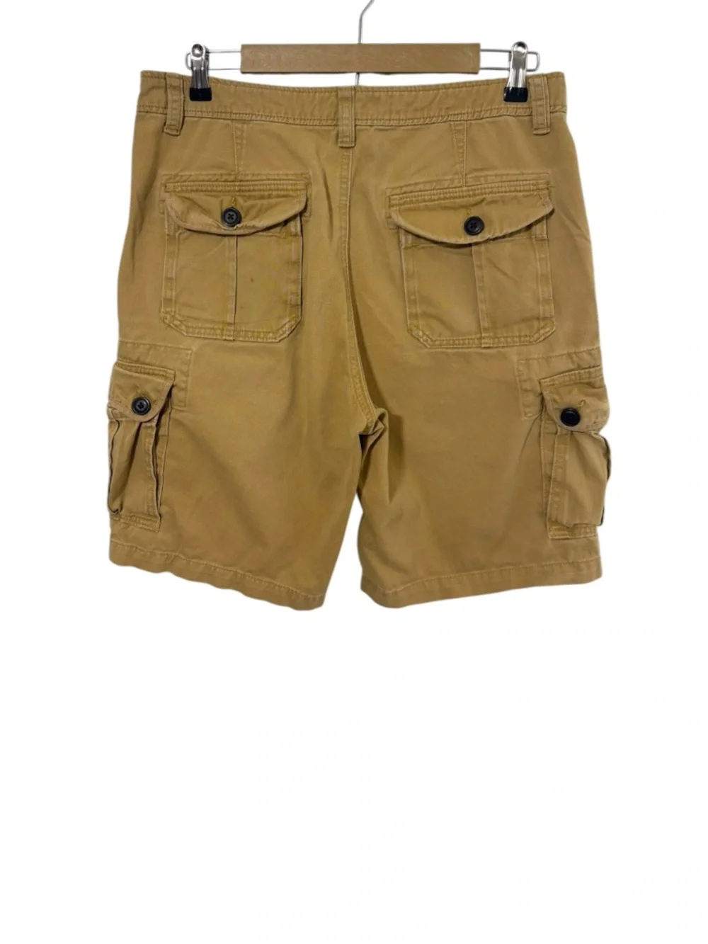 Aeropostale Size 33 Tan Cargo Baggy Shorts Relaxed Y2K Style Retro Skate